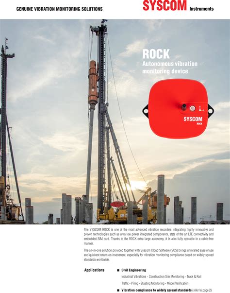 syscom instruments|ROCK .